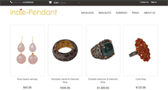 Desktop Screenshot of indie-pendant.com